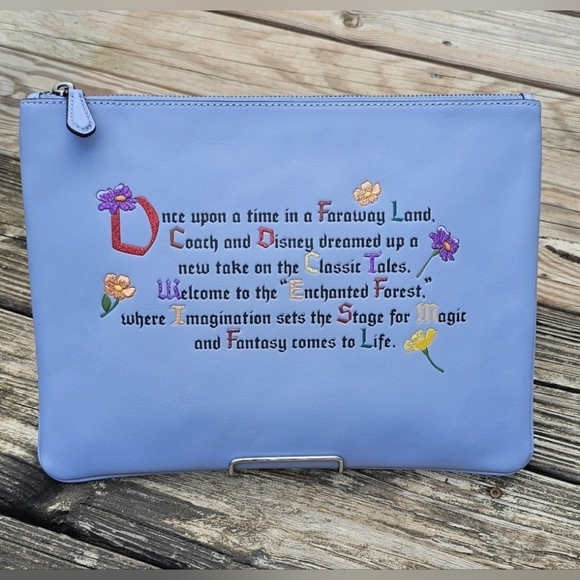 Coach x Disney Clutch "Once Upon A Time" (NWOT) - Picture 1 of 4